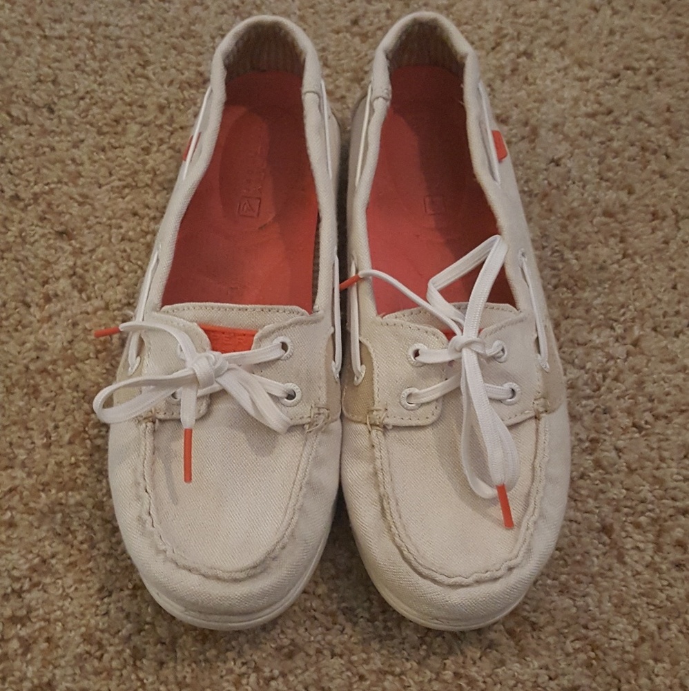 Canvas Sperry shoes